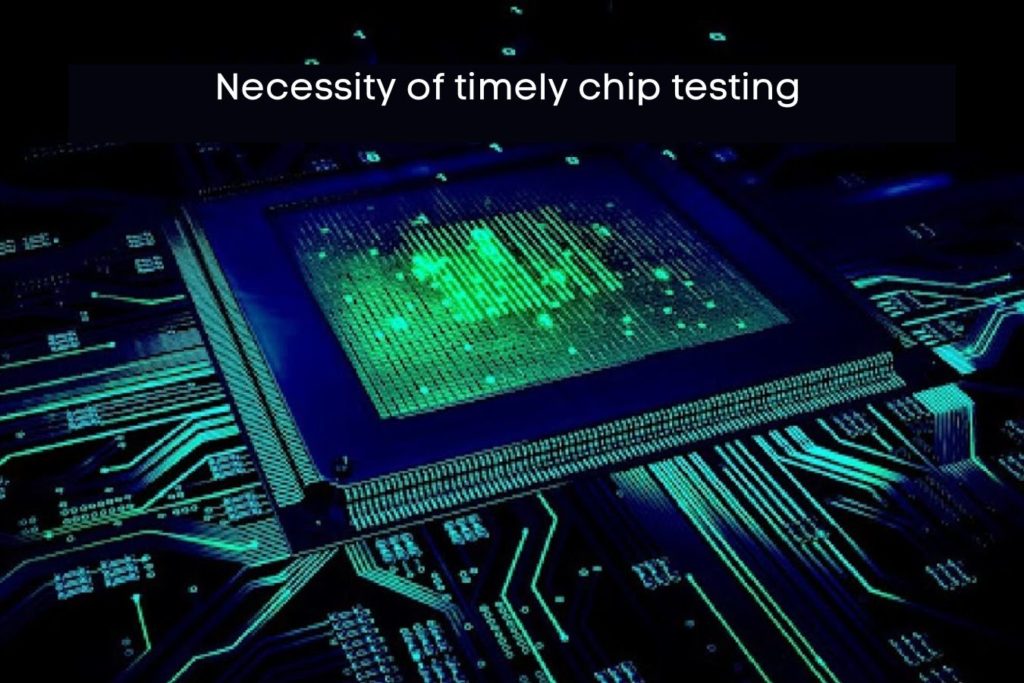 Chip level testing in VLSI